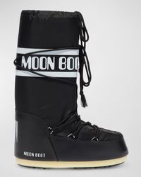 Moon Boot - Nylon Lace-Up Snow Boots - Lyst