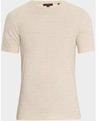 Vince - Cotton Thin Stripe Crewneck T-Shirt - Lyst