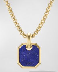 David Yurman - Roman Amulet In 18k Gold With Gemstones, 15mm - Lyst