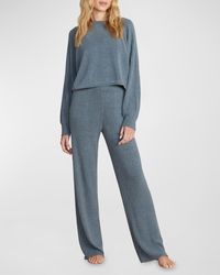 Barefoot Dreams - Cozychic Ultra Lite Ribbed Wide-Leg Pants - Lyst
