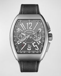 Franck Muller - 45mm Vanguard Stainless Steel Chronograph Watch - Lyst
