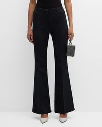 Courreges - Relaxed Twill Bootcut Pants - Lyst