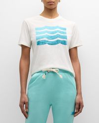 Sol Angeles - Baltic Sea Waves Crewneck T-Shirt - Lyst