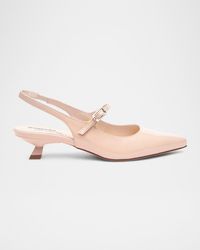 Nero Giardini - Patent Mary Jane Slingback Pumps - Lyst