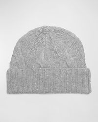 Eugenia Kim - Roan Cable Knit Wool-Blend Beanie - Lyst