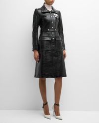 Courreges - Reedition Vinyl Belted A-Line Trench Coat - Lyst