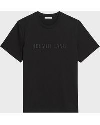 Helmut Lang - Logo Oversized Short-Sleeve T-Shirt - Lyst