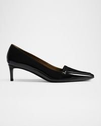 KHAITE - Celia Patent Leather Pumps - Lyst