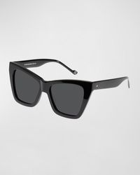 Le Specs - Bio-Rapture Plastic Cat-Eye Sunglasses - Lyst