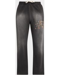 Represent - Apos;Butterfly Initial Cotton Sweatpants - Lyst