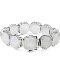 Stephen Dweck - Mother-Of-Pearl And Agate Cushion Bracelet - Lyst