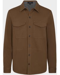Vince - Apos;S Solid 4-Pocket Shirt Jacket - Lyst
