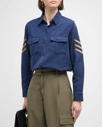 Rails - Loren Military Shirt Jacket - Lyst