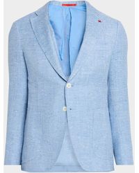 Isaia - Apos;S Summer Donegal Single-Breasted Sport Coat - Lyst