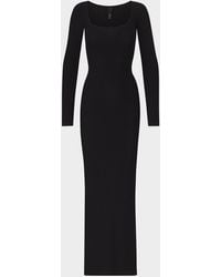 Skims - Soft Lounge Long-Sleeve Maxi Dress - Lyst