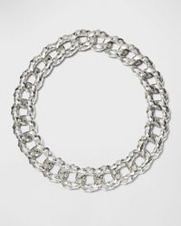 David Yurman - 23Mm Cable Edge Link Chain Necklace - Lyst