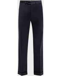 Brioni - Apos;S Tigulli Solid Wool Trousers - Lyst