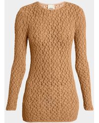 Isabel Marant - Gaelle Floral Stretch Lace Top - Lyst