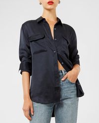 Equipment - Signature Solid Button-Down Shirt - Lyst