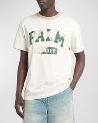 Moncler Genius - Moncler X Palm Angels Crew Logo T-Shirt - Lyst