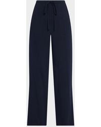 TOTEME - Fluid Winter Drawstring Trousers - Lyst