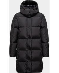 Moncler - Logo Patch Quilted Hooded Jacket - Lyst