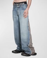 Balenciaga - Hybrid Baggy Pants - Lyst