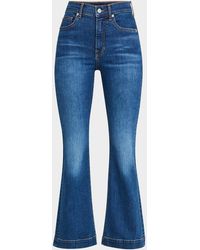 Veronica Beard - Carson Off-Duty Kick-Flare Jeans - Lyst