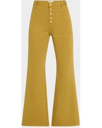 Ulla Johnson - The Lou Button-Up Jeans - Lyst