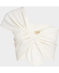 JBQ - Sol Asymmetric Twist-Front Top - Lyst