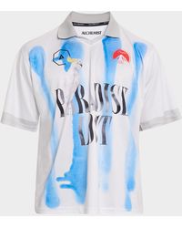 Alchemist - Apos;S Paradise Lost Graphic-Print Polo Shirt - Lyst