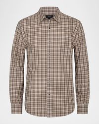 Vince - Great Falls Cotton Plaid Button-Down Shirt - Lyst