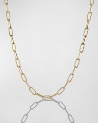David Yurman - Dy Madison Chain Necklace In 18k Gold, 4mm, 18"l - Lyst
