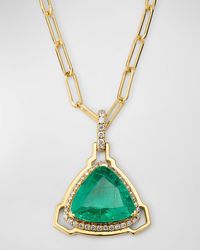 Goshwara - G-One 18K & Diamond Pendant Necklace - Lyst