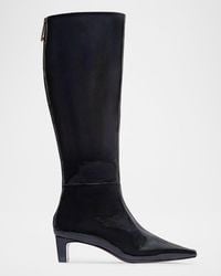 Bernardo - Eton Leather Knee-High Boots - Lyst
