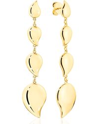Tamara Comolli - Signature Wave 18k Yellow Gold 4-drop Earrings - Lyst