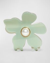 Lele Sadoughi - Lily Pearly Claw Clip - Lyst