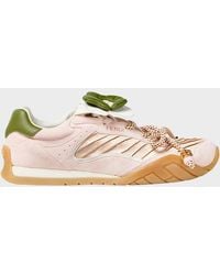 Fendi - Wave Pulse Lace-Up Sneakers - Lyst