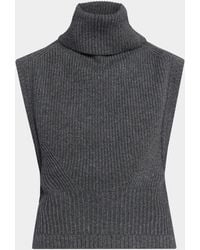 Jonathan Simkhai - Maple Ribbed Wool-Cashmere Top - Lyst