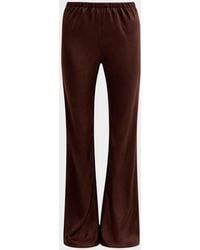 Lamarque - Emile Straight-Leg Satin Pants - Lyst