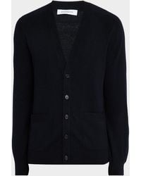 Givenchy - Apos;S Cashmere Tonal Logo V-Neck Cardigan - Lyst