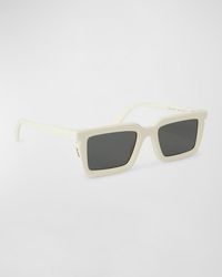Off-White c/o Virgil Abloh - Tucson Acetate Square Sunglasses - Lyst