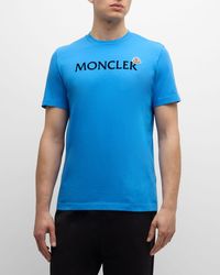 Moncler - Logo T-Shirt With Patch - Lyst
