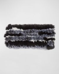 Jocelyn - Multi-Color Faux Fur Headband - Lyst