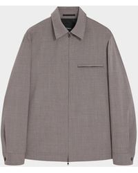 Theory - Travel Overshirt - Lyst