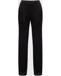 Helmut Lang - Straight-Leg Fluid Pull-On Pants - Lyst