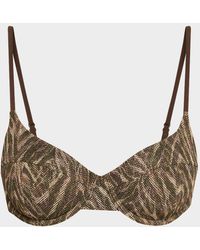 Ramy Brook - Printed Mona Bikini Top - Lyst