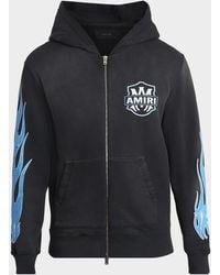 Amiri - Apos;S Ma Flames Full-Zip Hoodie - Lyst