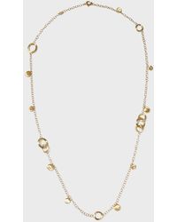 Marco Bicego - 18k Jaipur Yellow Gold Long Charm Necklace - Lyst