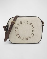 Stella McCartney - Logo Eco Canvas Camera Crossbody Bag - Lyst